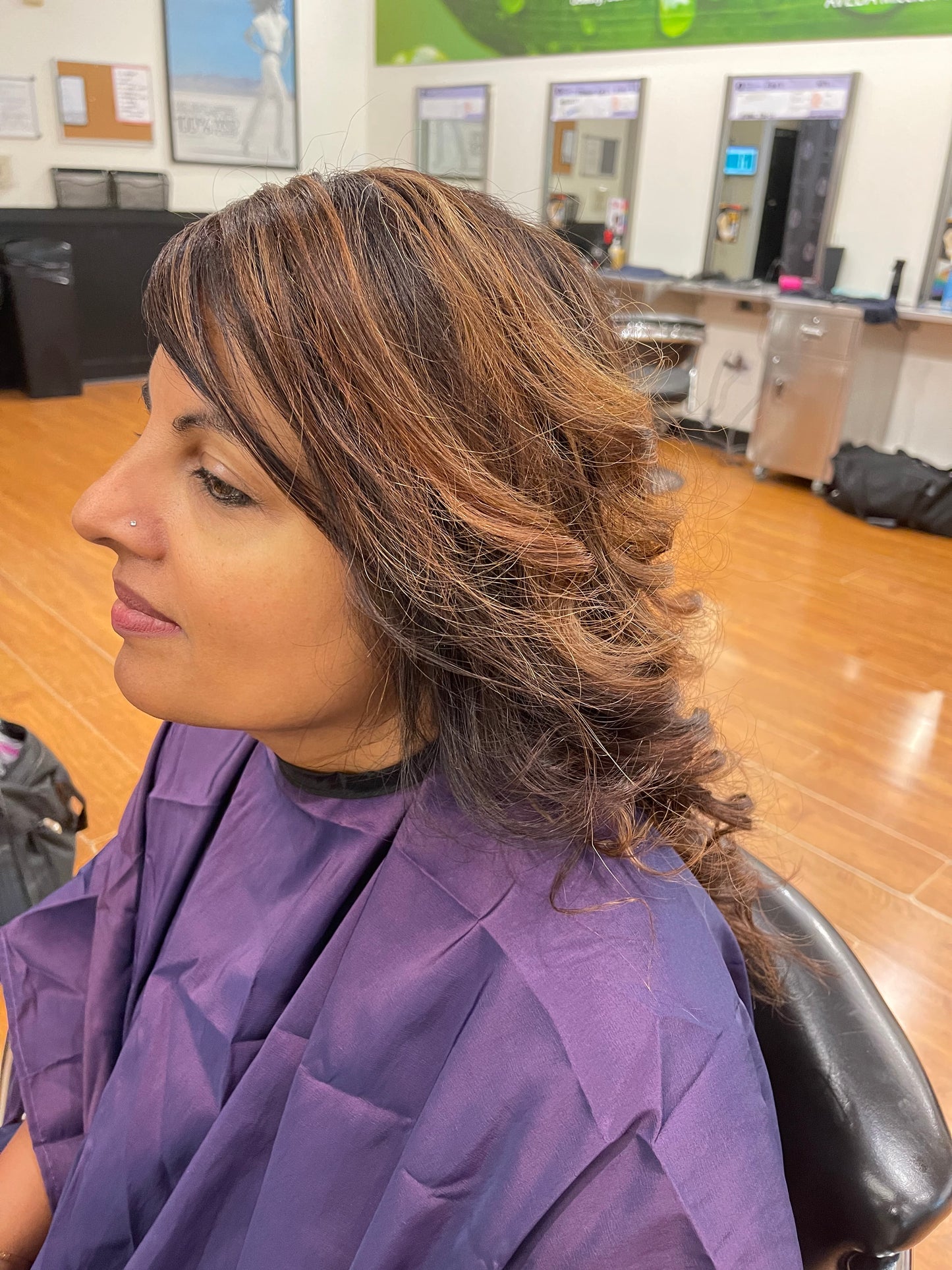 Color (Blonding) Cut and Styling
